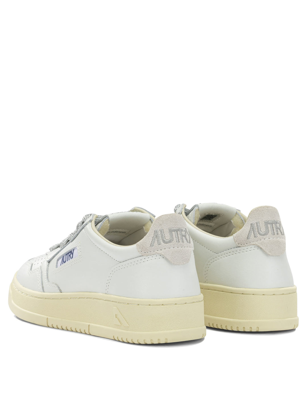 Autry Sneakers et Slip-On "Medalist Low" Argent