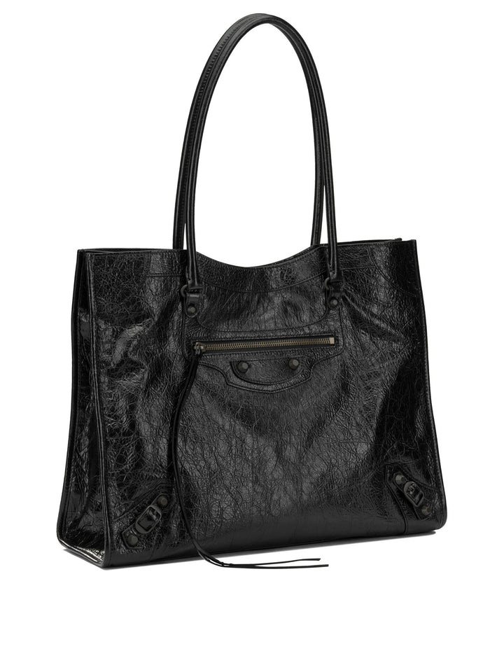 Balenciaga Le City Tote Borse a Spalla e Tracolla - Nero | 55f89337ddb4e25a4bcbad18d7abfb1f41fcf263