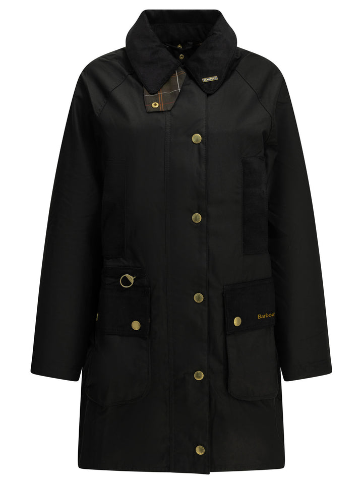 Barbour Modern Beaufort Jackets and Coats - Nero | 57d9657e5c0487681fac552bfd57bbe12932c43c