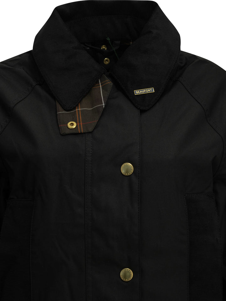 Barbour Modern Beaufort Jackets and Coats - Nero | c1e788247cfc8359c24e2e54e788146df94ca140