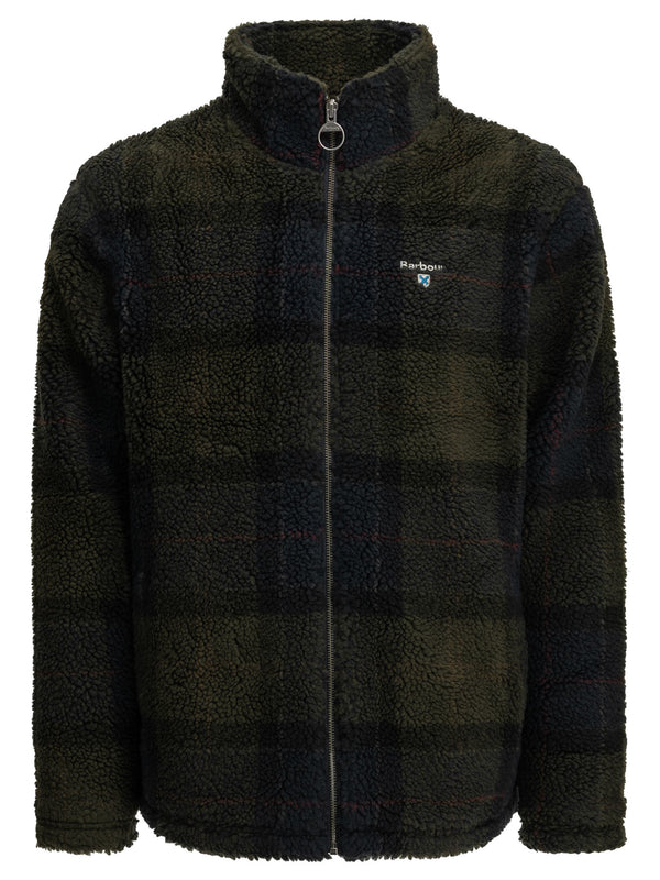 Tartan Fleece Capispalla Nero