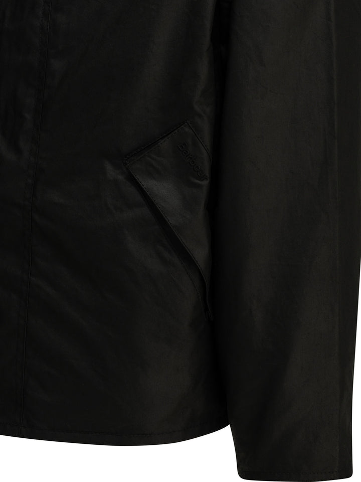 Barbour Os Transport Jackets and Coats - Nero | bb34d9597a231a665aa8fb0384bd736429c72739