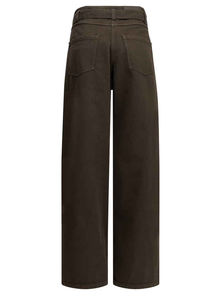 Brunello Cucinelli Wide-Leg Jeans - Marrone | 3fbf7fcac835d961f43ce8a04a0e2b7f752da3bd