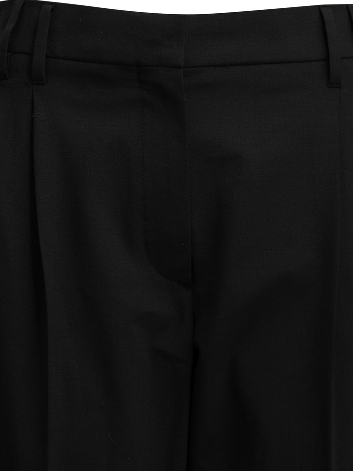 Brunello Cucinelli Slouchy Trousers - Nero | 438f4dc16c204305e11690944be70d1d4d1e88bb