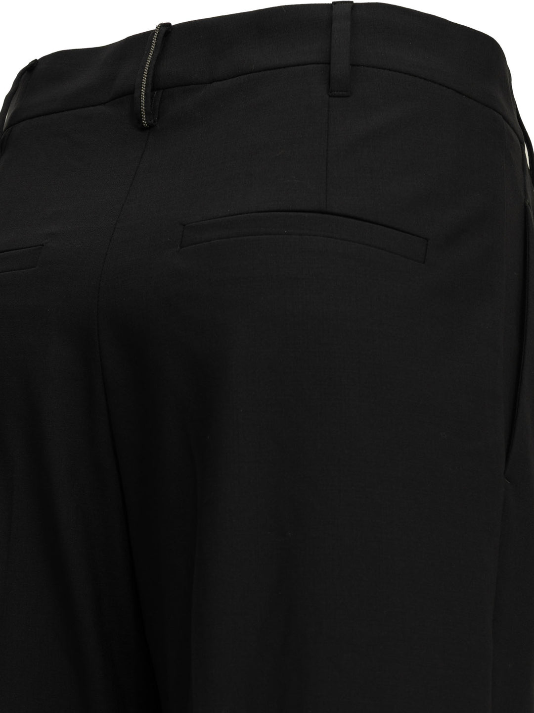 Brunello Cucinelli Slouchy Trousers - Nero | 911a44aa724518de926777a27817d19a6a0786ab