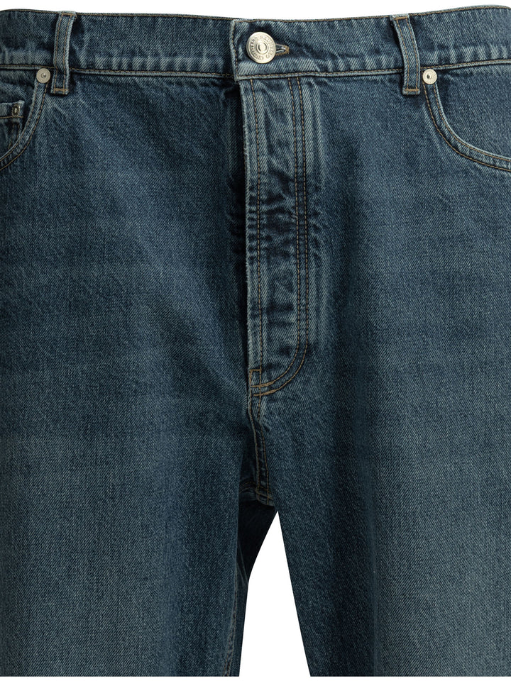Brunello Cucinelli Straight-Leg Jeans - Blu | 9d994ce7db11a3dba6f638f4c93730f69dfca8e7