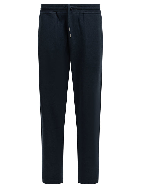 Cashmere Sweatpants Trousers Blu