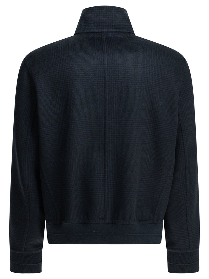 Brunello Cucinelli Cashmere Bomber Jacket Jackets and Coats - Blu | ceb40b29768aaa5b8ee455cef2e3083c855ade37