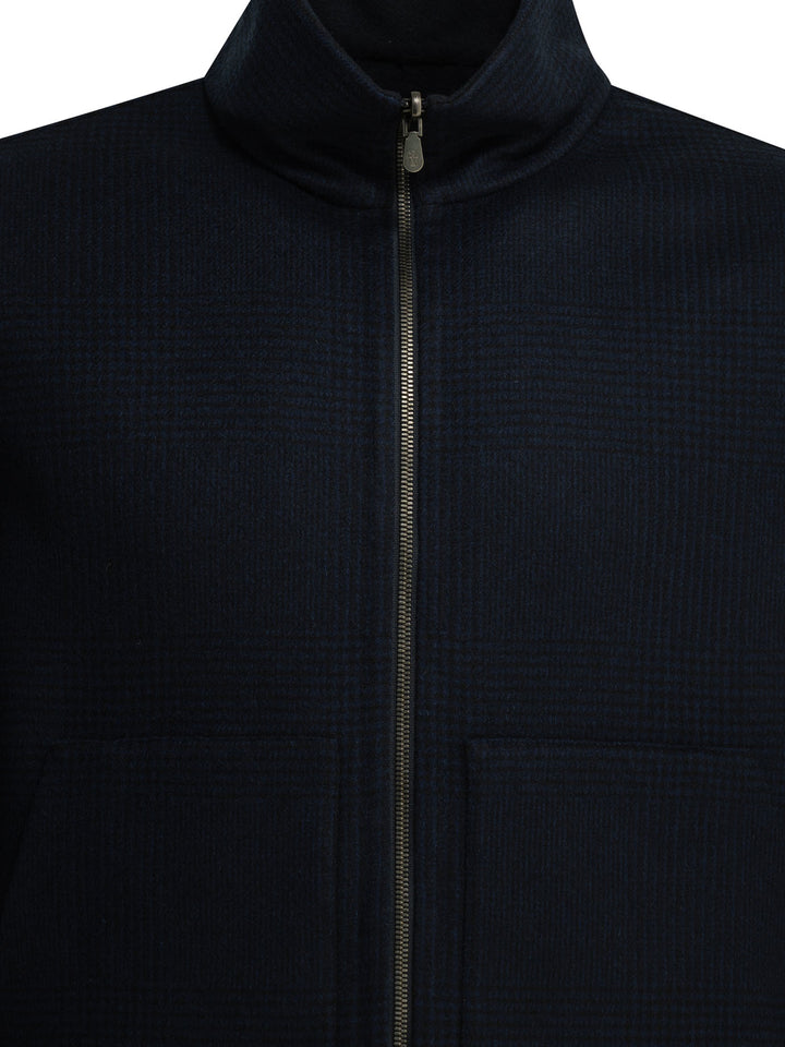Brunello Cucinelli Cashmere Bomber Jacket Jackets and Coats - Blu | a8d2d8112595ddb3f07db0989fb203b321b39914