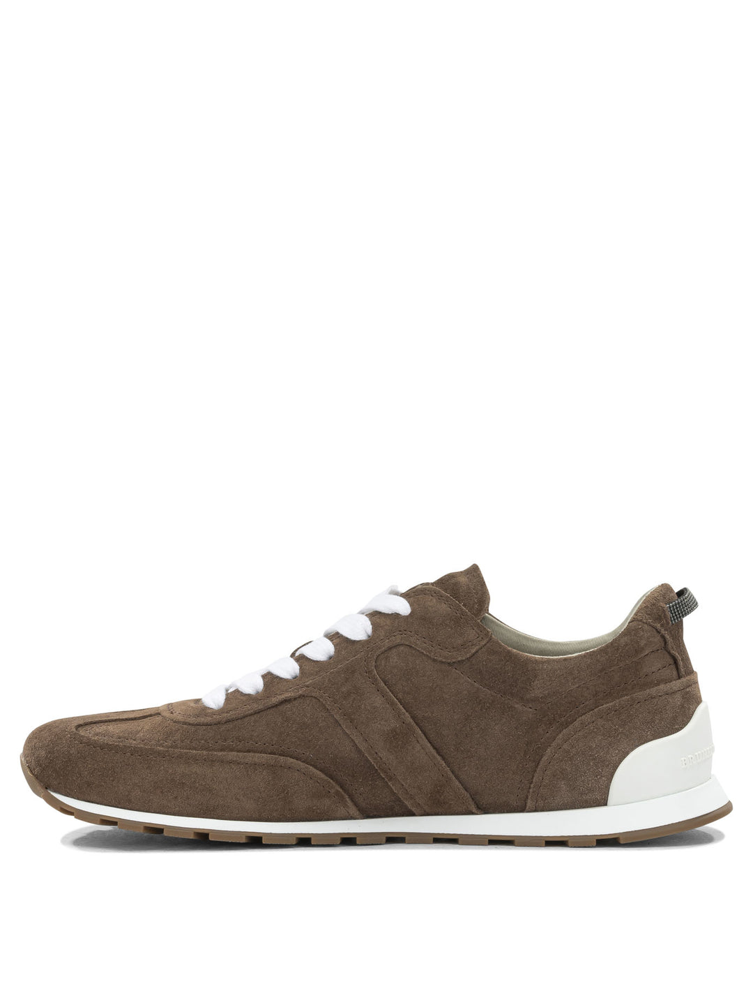 Brunello Cucinelli Shiny Loops Sneakers & Slip-On - Marrone | 7db4e02b34e0a1fca2cc919f16f35041819da900