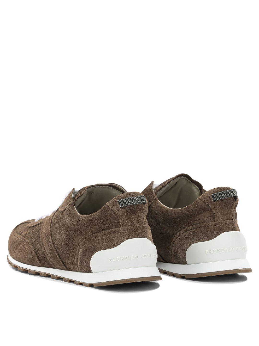 Brunello Cucinelli Shiny Loops Sneakers & Slip-On - Marrone | a1b60935fb76b99f954b0647a8767980a79d3069