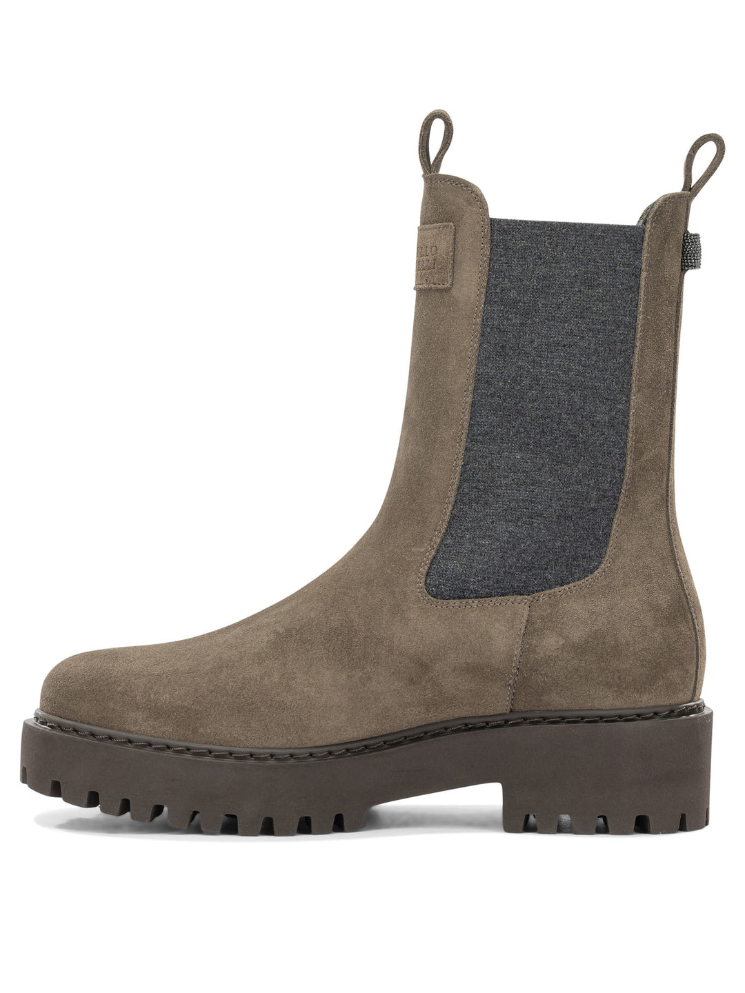 Brunello Cucinelli Suede Pull-On Ankle Boots Boots and Ankle Boots - Marrone | ae2a4de4df2e4060e58472ca3d58dda135f0a6da
