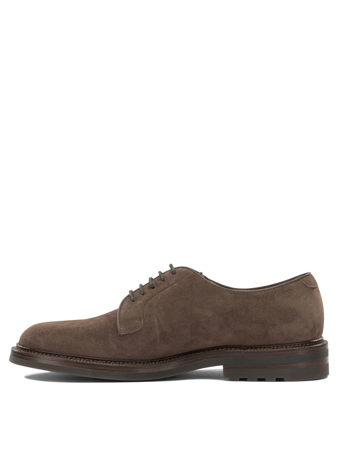 Brunello Cucinelli Suede Brogues Lace-Up shoes - Marrone | 090d4e19ab8140ed4a5e7b2b6af3b081942bde8f