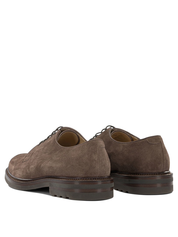 Brunello Cucinelli Suede Brogues Lace-Up shoes - Marrone | d104192ac1aec61133d0da69f2f4ff4b9b9700dc