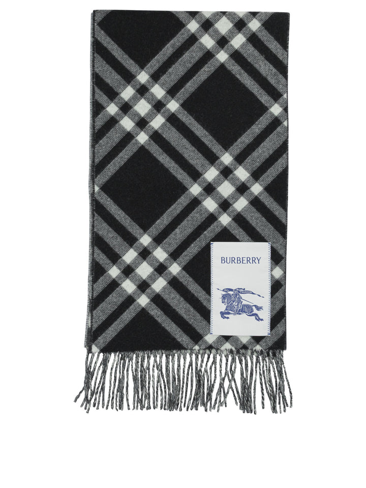 Burberry Check Sciarpe & Foulard - Nero | e65bc19610ed72c07285903d742992b85d7bab6e
