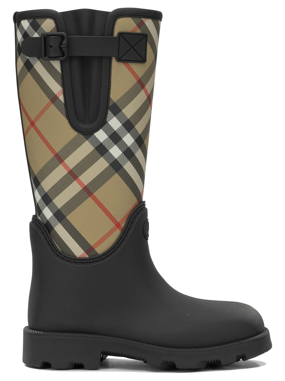 Burberry Marsh Stamp High Boots and Ankle Boots - Nero | 7c90751ed1346408e0bff9deece2b6eb18e49e70