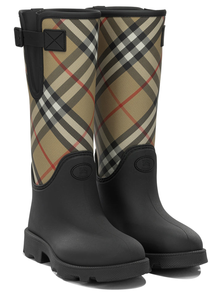 Burberry Marsh Stamp High Boots and Ankle Boots - Nero | 20927f36da619d018c16a18acbb9a946c17f4c9b