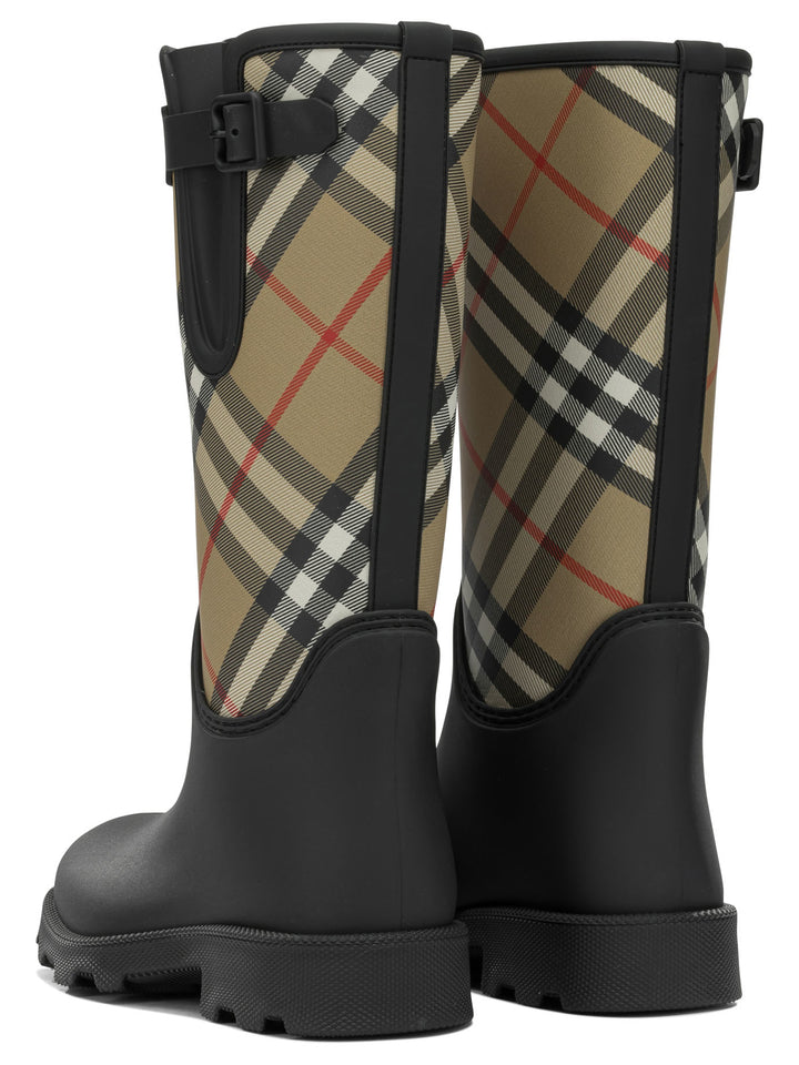 Burberry Marsh Stamp High Boots and Ankle Boots - Nero | 17219711054550525f1b562f15214306925d262d