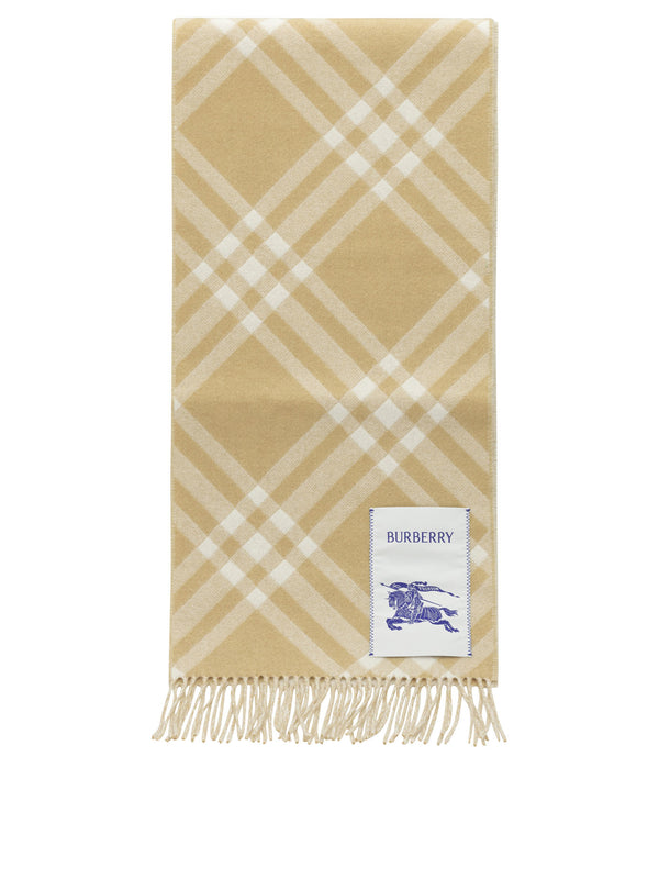 Check Sciarpe & Foulard Beige