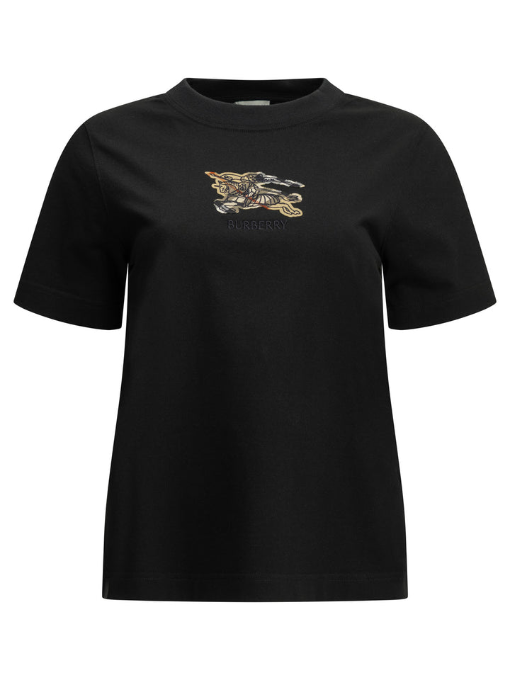 Burberry Knight Check T-shirts - Nero | 2669ba9de27a0c1e7d654dca3e40bb0d6fa46bbc