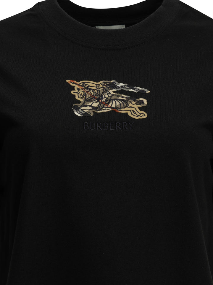 Burberry Knight Check T-shirts - Nero | b5d48d053d39dc6b145a2fb9d3af30eab306dc42