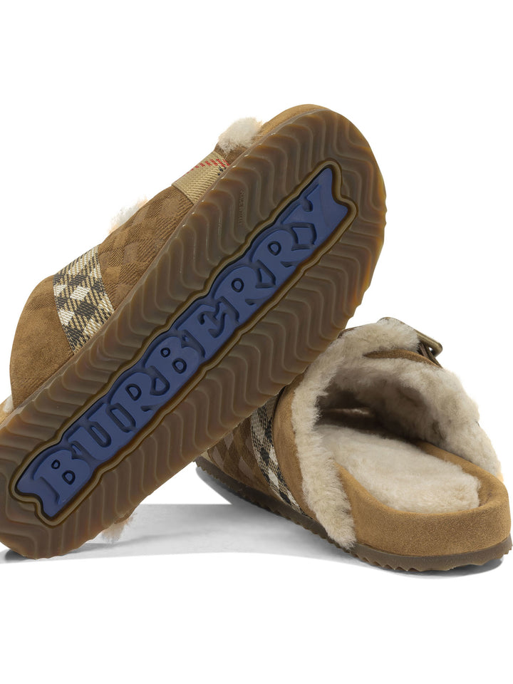 Burberry Urchin Sandali - Beige | 6fdae6732eb0b03246d59886d31ca1d2788cb5d4