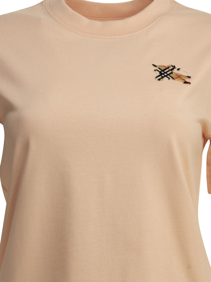 Burberry Knight Check T-shirts - Rosa | 10faaa59d9fb5c6d2cd8846218b77f0e8ae29376