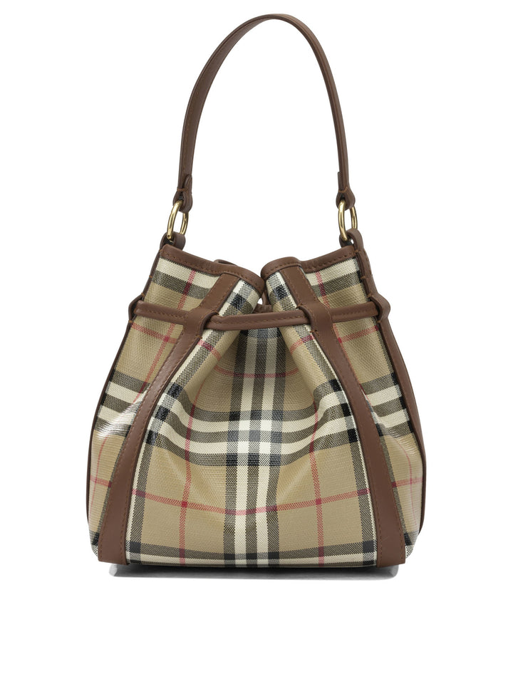 Burberry Check Handbags - Beige | 652e6c8e8b314b05a50bd645a70787a2088bbe55