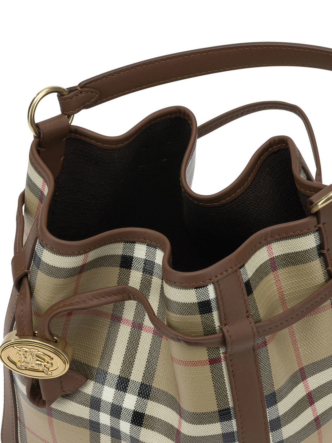 Burberry Check Handbags - Beige | fabccf75a7ced0eca18a9da491e81cf62f9b1df1