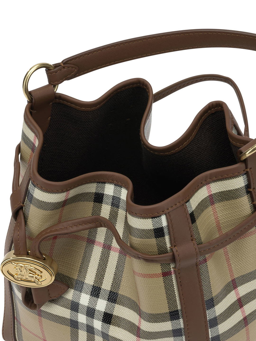Burberry Check Borse a Spalla e Tracolla - Beige | 789ccf53dc91f8403210fd6e7f89508fd4156742