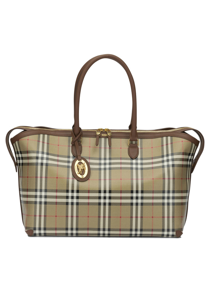 Burberry Check Borse a Spalla e Tracolla - Beige | 555bc93063e908c3e798c401dab39aa9a67e18f4