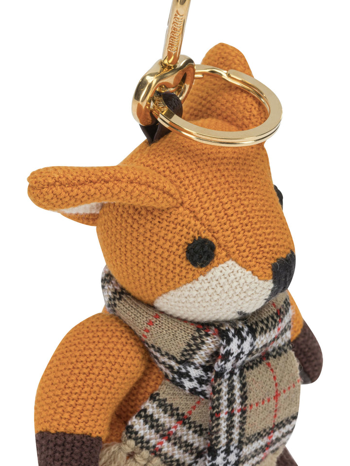 Burberry Fox Key holders & Charms - Arancione | 86875a4b12e838ed38601d4faf877a66de8bec29