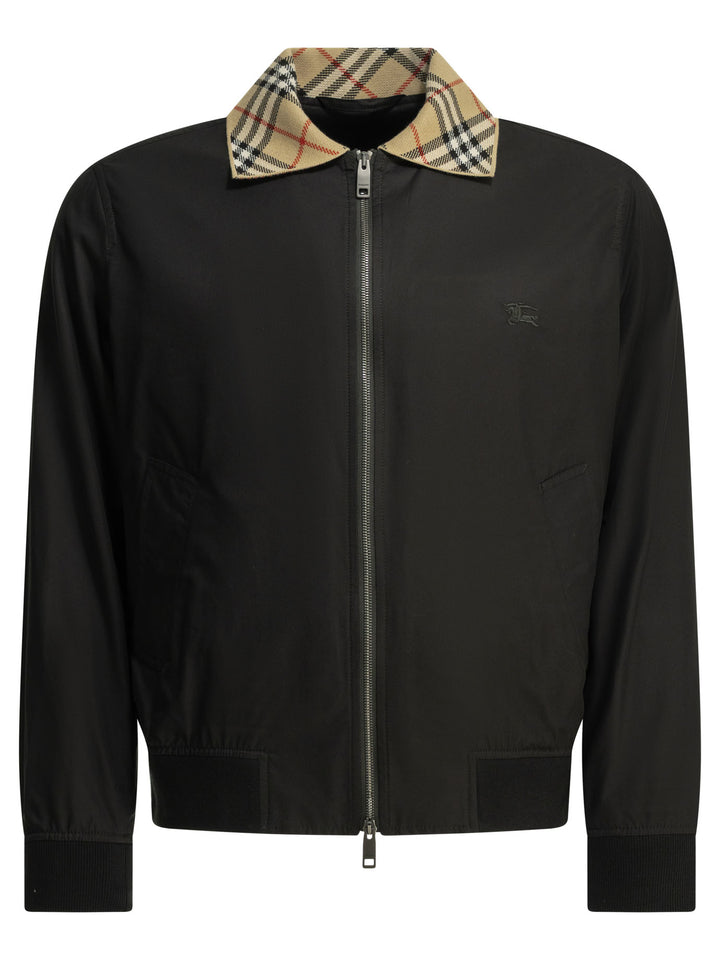 Burberry Harrington Glenfields Jackets and Coats - Nero | dbcb36ed3baaa248986913cc1319c6986b2406d3