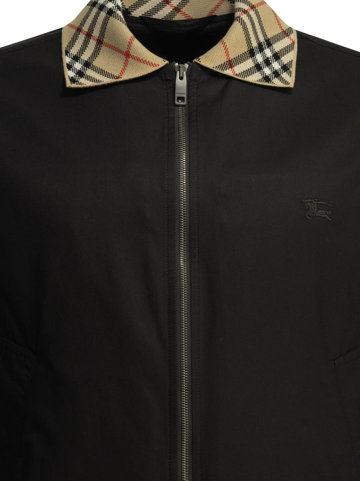 Burberry Harrington Glenfields Jackets and Coats - Nero | 2f9bd1e54276cf4004b16b9c2eecc6455c7c2834