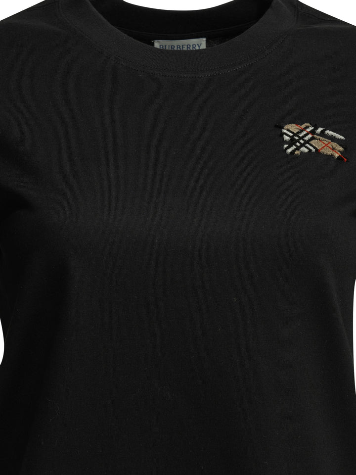 Burberry Knight Check T-shirts - Nero | 2e9519ad455a787d2118f566f4c7b3f2d73b128b