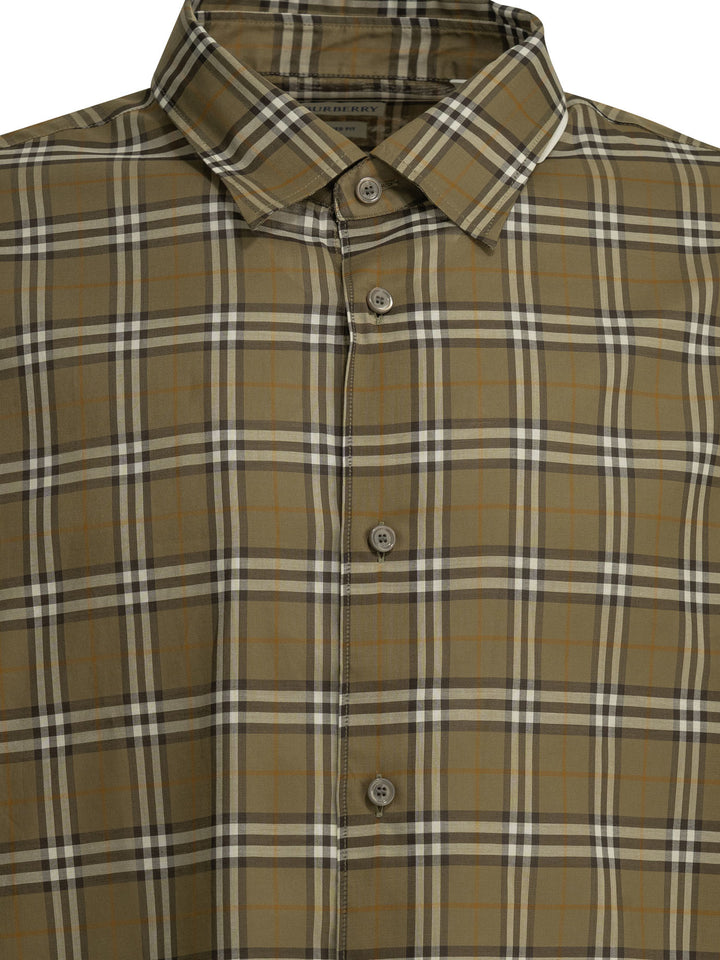 Burberry Radmar Check Shirts - Verde | c336c05986958c1f426cf002073f131e47cd703a