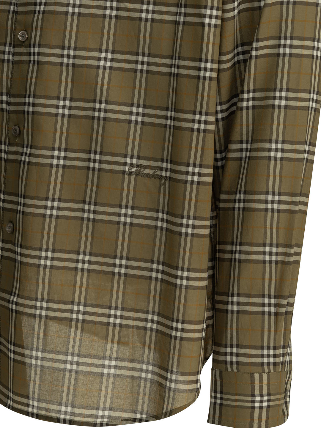 Burberry Radmar Check Shirts - Verde | 1d3b77deedee36a683c20de5c3a7dec5ddeb182c