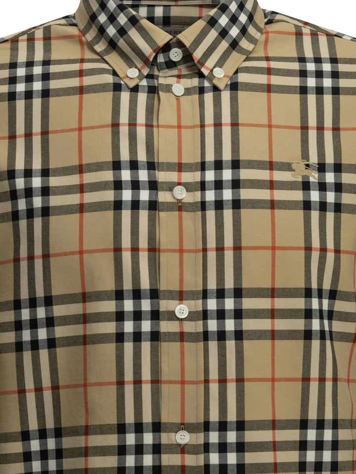 Burberry Robert Shirts - Beige | 5b5b66dfb9871ed0469a510d6b5b138aa91923f0