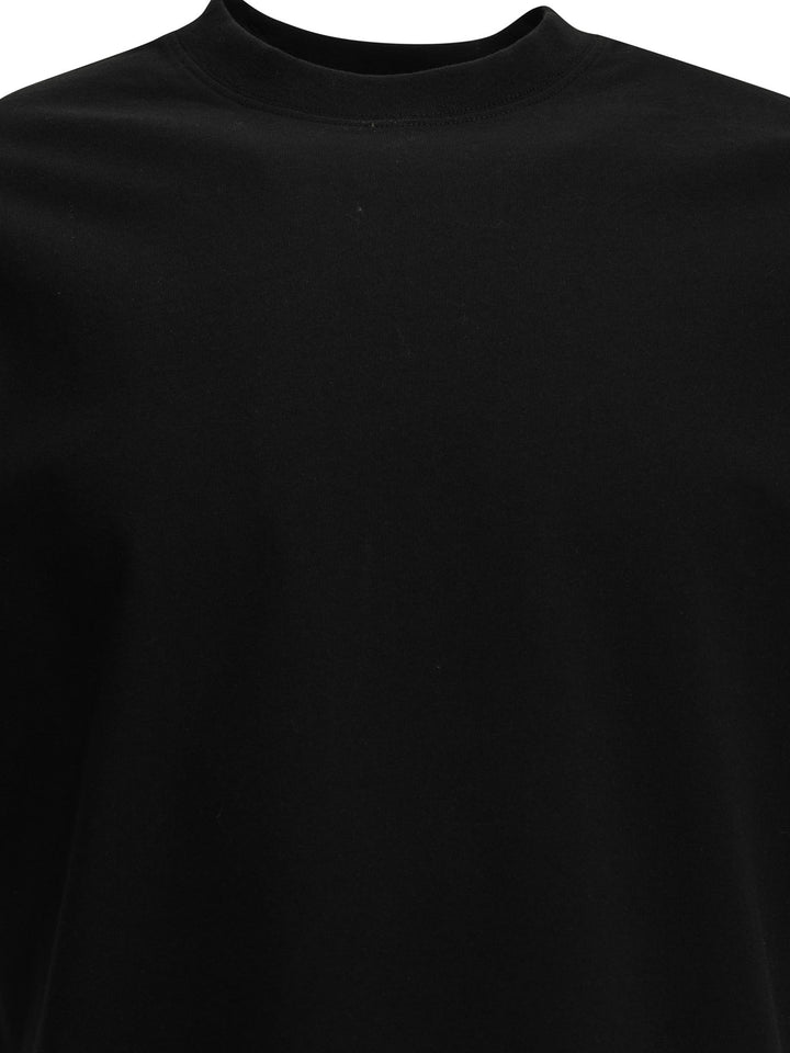 Burberry Crewneck T-Shirt With Appliqué T-shirts - Nero | 5d9fb11edfa63d39931b1109274ff64b4d5b8b3c