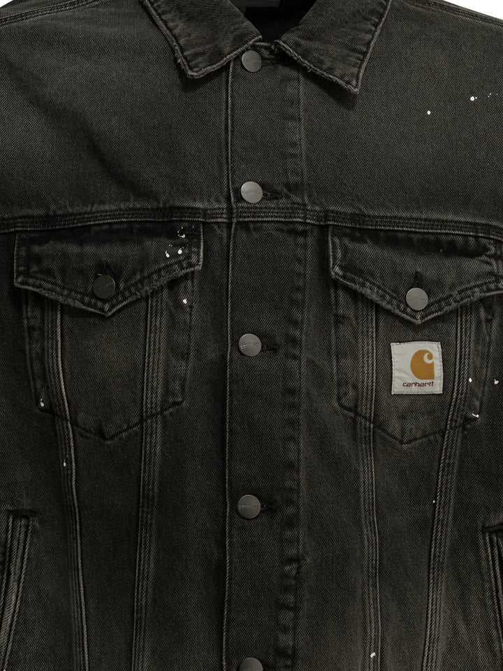 Carhartt Wip Helston Jackets and Coats - Nero | c4e90e02170c93aa50a04e909a1532e1483d9fd5