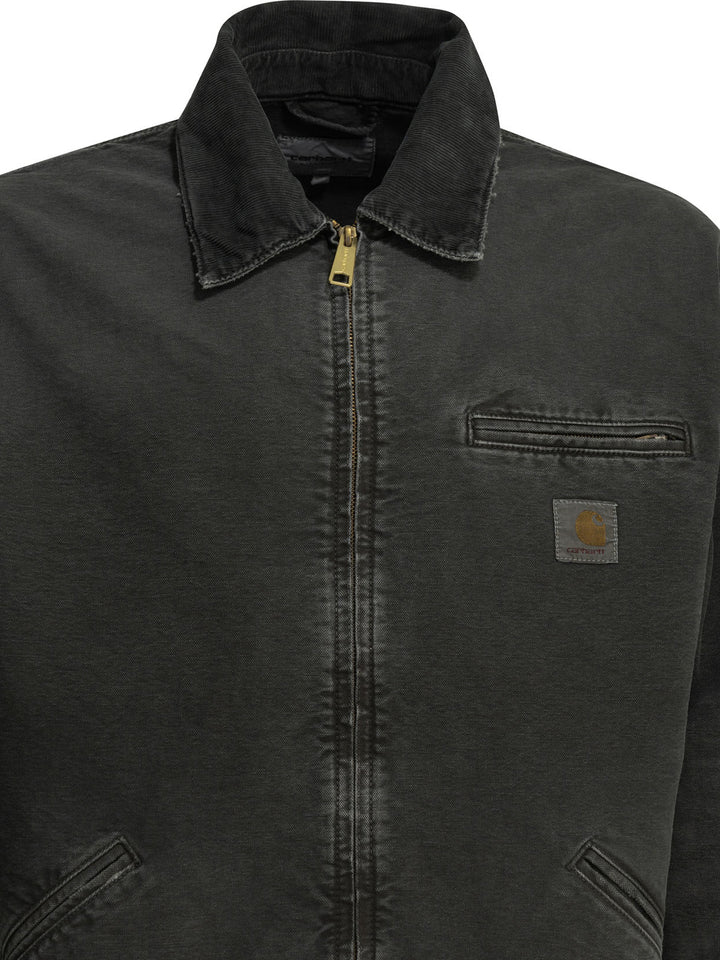 Carhartt Wip Detroit Jackets and Coats - Nero | 039ef91e7115f6e6c9ae91058656ecb53902d8a2