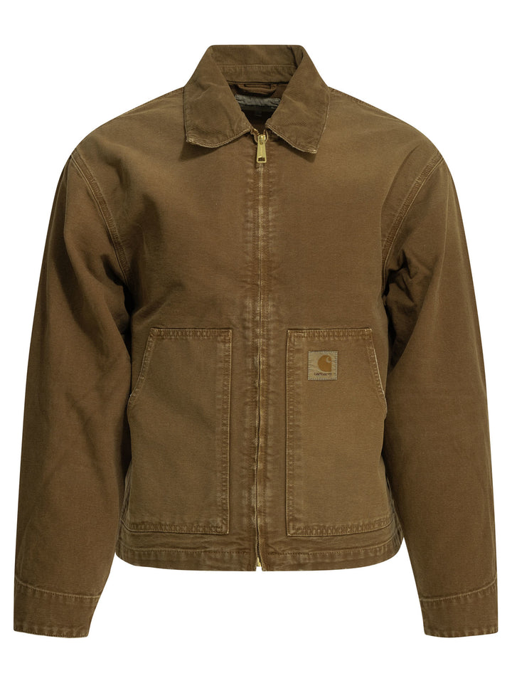 Carhartt Wip Arcan Jackets and Coats - Marrone | e818456ff24f9399929d3c88368f62f4e7e2005a
