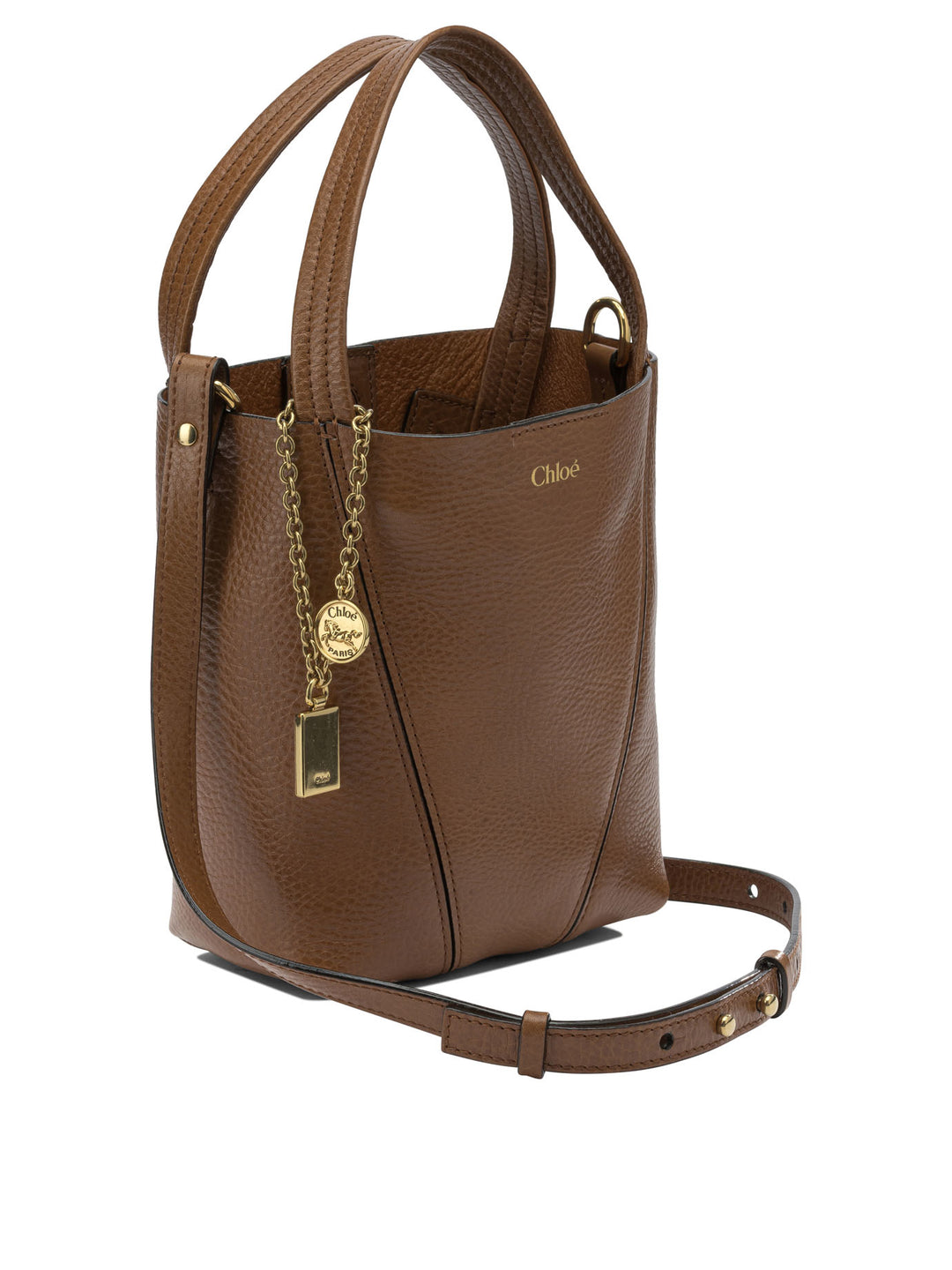 Chloé Spin Handbags - Marrone | 713fdbaf92bbeb61b21a9d4247f2e04e7dc2b2a0