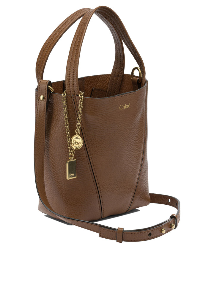 Chloé Spin Handbags - Marrone | 713fdbaf92bbeb61b21a9d4247f2e04e7dc2b2a0