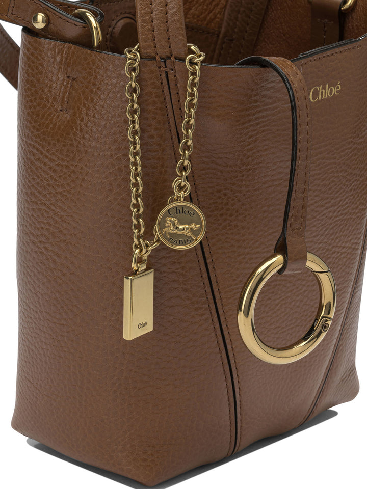 Chloé Spin Handbags - Marrone | b2b2fc2863c261d7856edf46cc9703143b0c31d7