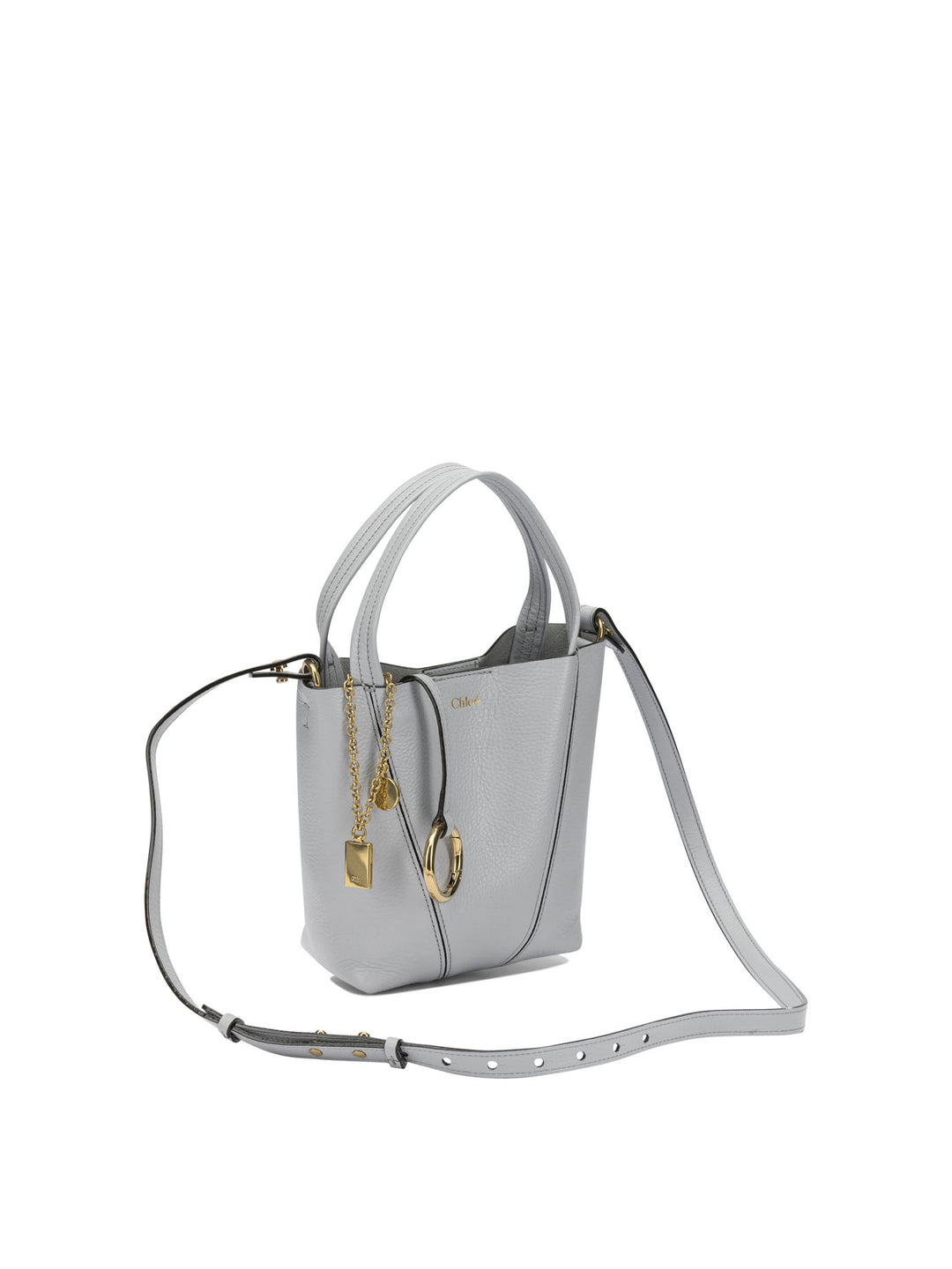 Chloé Spin Borse a Spalla e Tracolla - Grey | 73955adc64bb8ece5dc6ab57d086fe73b4729bdc
