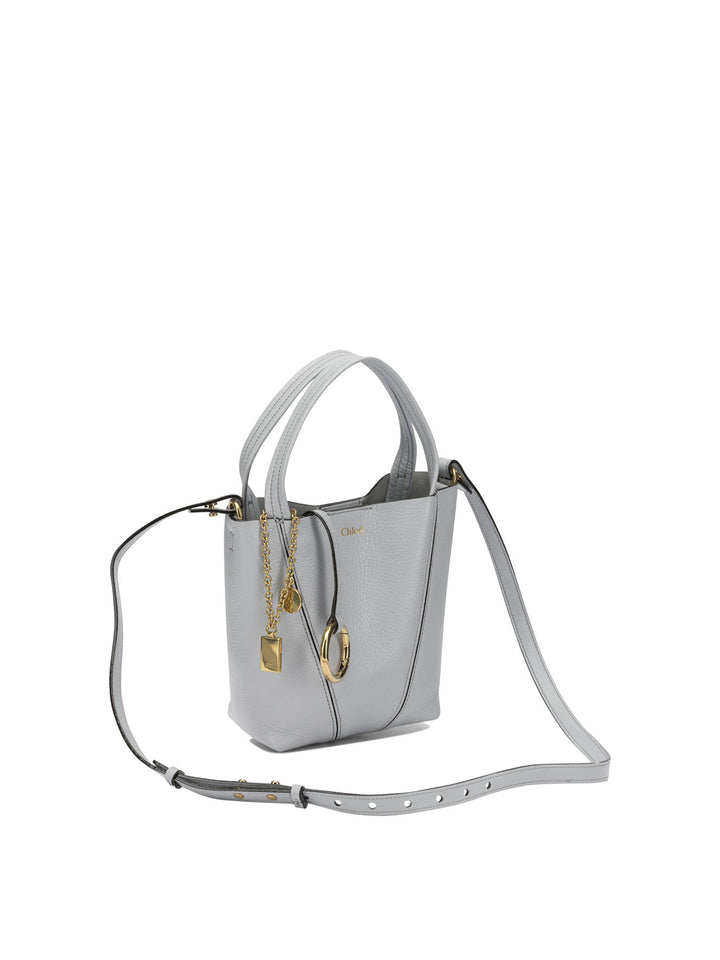 Chloé Spin Borse a Spalla e Tracolla - Grey | 73955adc64bb8ece5dc6ab57d086fe73b4729bdc