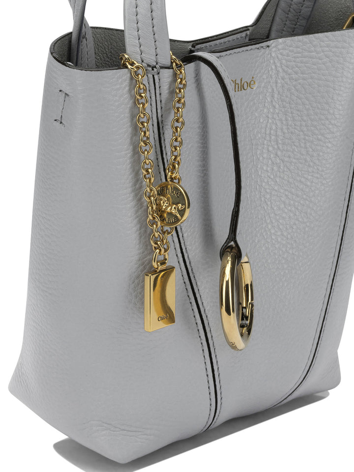 Chloé Spin Borse a Spalla e Tracolla - Grey | 854058548ae275d9e515d4de5c8b4b99084bc021