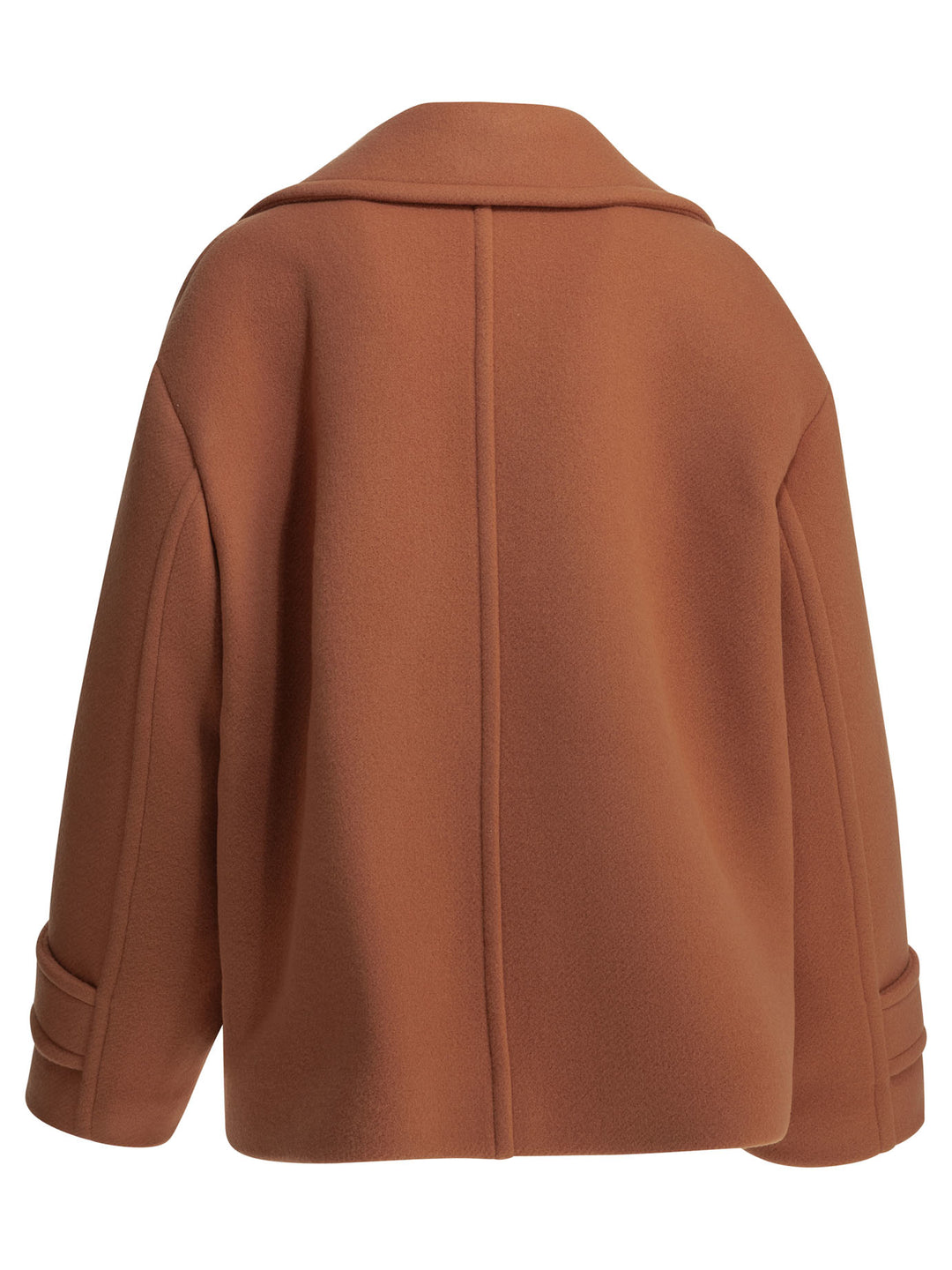 Chloé Short Wool Coat Jackets and Coats - Rosa | e2c6d4ad3db3ee01208b17db289f937208180051
