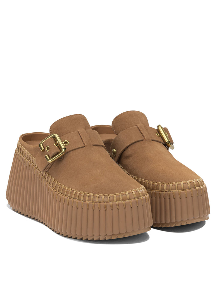 Chloé Nama Heeled shoes - Marrone | 0655d1ba211d32cb7478930969b443c73c7a97f3